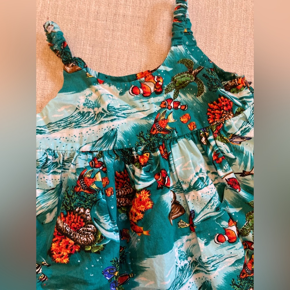 Aloha Republic Under the Sea Dress, 1T - Picture 2 of 9